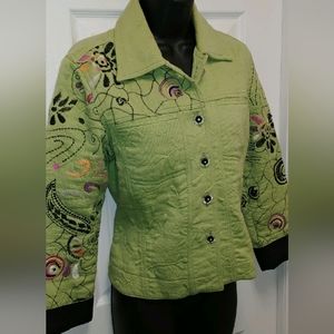 Yak Magik button front jacket